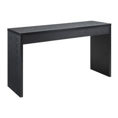 Black Haught Console Table Clean Lined and Contemporary Design