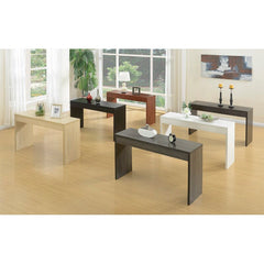 Black Haught Console Table Clean Lined and Contemporary Design