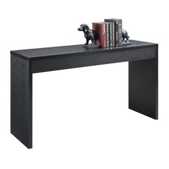 Black Haught Console Table Clean Lined and Contemporary Design