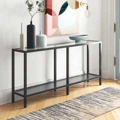 Hawtree 64'' Streamlined Rectangular Console Table Furniture