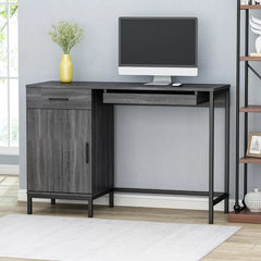 Dark Gray Kennedale Desk Stunning Style for your Study Room or Office Space