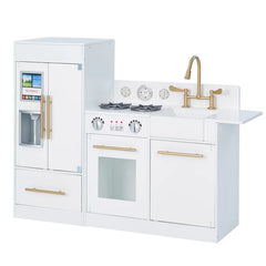 White Kitchen Set Perfect for Play Pretend kitchen