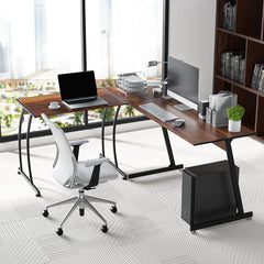 Kostka L-Shape Desk Switchable Long Short Board Position