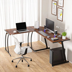 Kostka L-Shape Desk Switchable Long Short Board Position