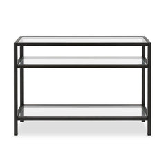 Lochlan Console Table Elongated Shelves and Clean Airy Quality