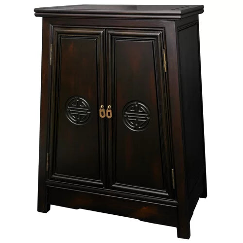 Durable Accent Cabinet Solid Wood Perfect for Organize