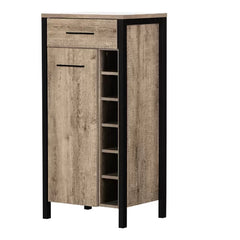 Bar Cabinet Six Open Spaces For Wine Bottles A Rack For Wine Glasses