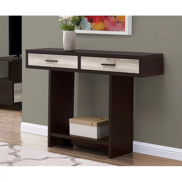 Nowak 47.25'' Console Table Open Bottom Shelf for Added Display Perfect Organize