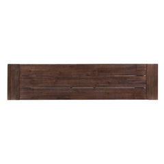 Sandblast Dark Brown/White Wood Bench Add A Perfect Focal Point to your Kitchen Space with this Wood Bench