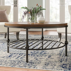 Coffee Table Anchor your Seating Ensemble in Rustic Style with this Charming Coffee Table