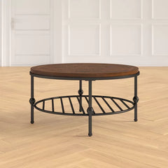 Coffee Table Anchor your Seating Ensemble in Rustic Style with this Charming Coffee Table