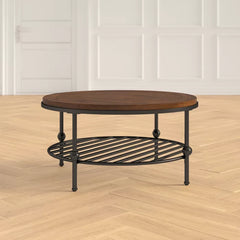 Coffee Table Anchor your Seating Ensemble in Rustic Style with this Charming Coffee Table