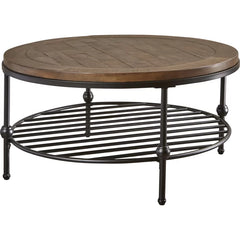 Coffee Table Anchor your Seating Ensemble in Rustic Style with this Charming Coffee Table