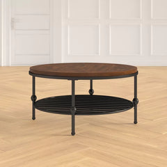 Coffee Table Anchor your Seating Ensemble in Rustic Style with this Charming Coffee Table