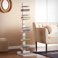 Spine Book Tower Contemporary book tower Sturdy tower Perfect For Organize