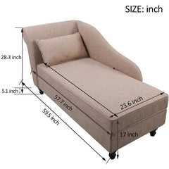 Chaise Lounge backrest and Armrest are Comfortable and Soft