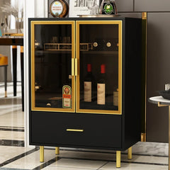 Roushey Bar Cabinet Modern Finishes Enhance Any Home Decor