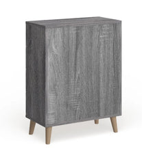 4 Drawer Chest Contemporary Distressed Grey