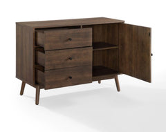 1 Lucas Mid-century Modern Media Console - 40 W x 15.75 D x 29 H