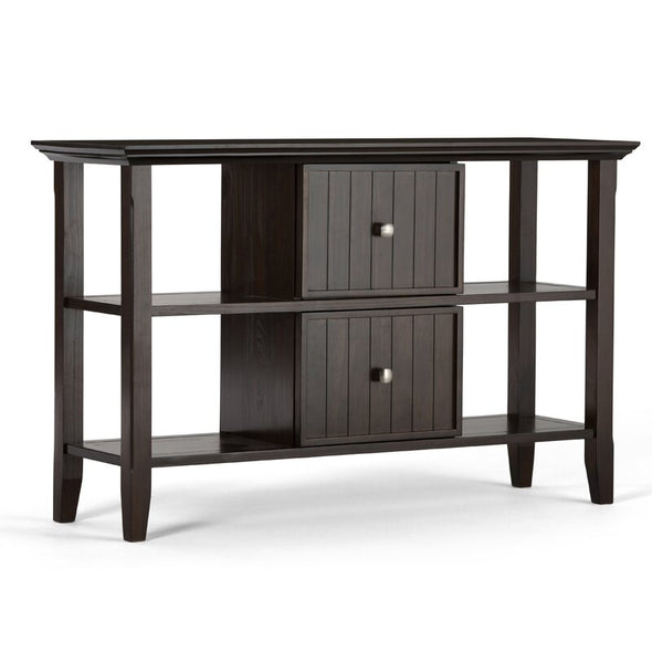 Brunette Brown 47.5'' Console Table Offers Room to Display Decor Perfect for Organize