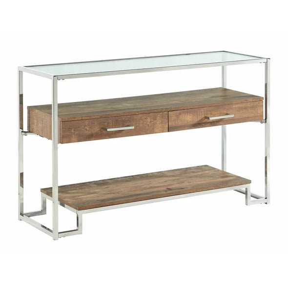 Shabina 47'' Rectangle Storage Console Table Offer Plenty of Storage Space