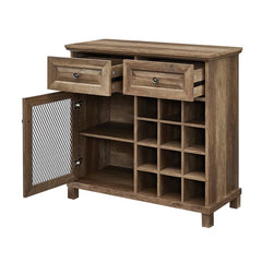 Reclaimed Barnwood Small Bar Cabinet Maximize your Space Without Sacrificing Style