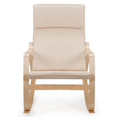 Rocking Chair Heavy-Duty Structure Ensures the Stability and Durability of this Chair with Stand