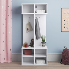 White Toy Organizer Storage you Need to Keep your Child's Playroom or Bedroom Organized