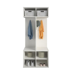 White Toy Organizer Storage you Need to Keep your Child's Playroom or Bedroom Organized