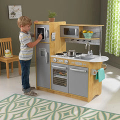 Natural Uptown Kitchen Set Perfect for Play Pretend Sturdy and Stylish