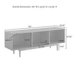 Gowdy 60'' Console Table Simple Practical Stunning Perched Atop Classic Tapered Legs