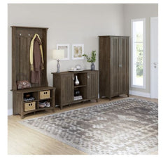 Accent Storage Cabinet 1 Adjustable Shelf Behind Each Door