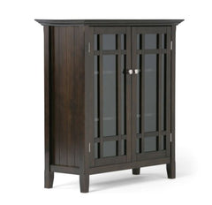 Freemont Solid Wood 39 inch Wide Transitional Medium Storage Cabinet - 42.2"h x 39"w x 17"d