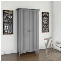 The Gray Barn Lowbridge Kitchen Pantry Cabinet with Doors